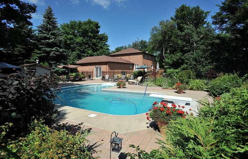 Cherry Kitchen, Wrought Iron Fencing, New Furnace, Estate Subdivision