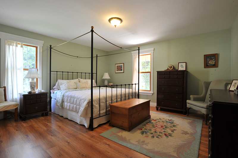 Master Bedroom has two closets, laminate flooring and a 3-piece ensuite with ceramic floors
