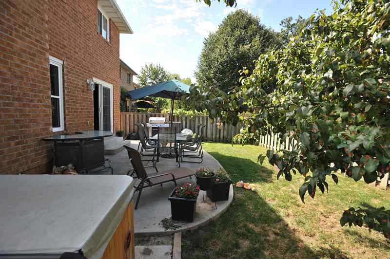 Hot Tub w/ Fenced Rear Yard and Cement Patio