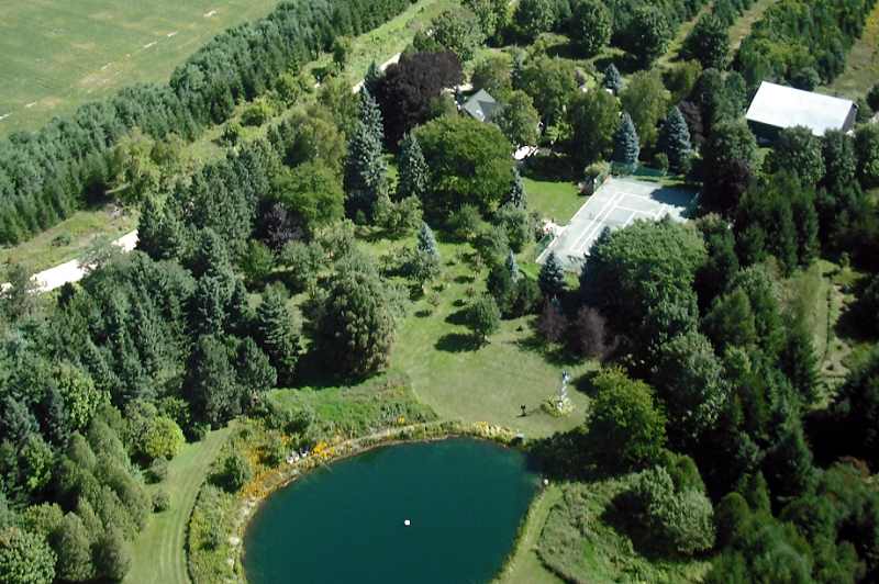 mono, 1905 Victorian, 22.23 Acres, For Sale, pond, tennis court, acreage