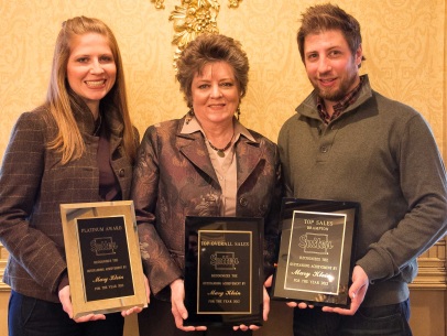 Mary Klein, Platinum Award, Top Sales, Overall Top Producer 2012
