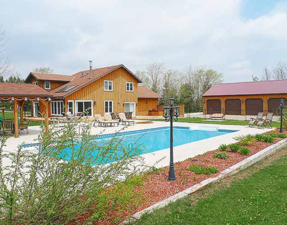 3-Bed on 10 Acres w/ Pool, Pond, HUGE Detached Workshop