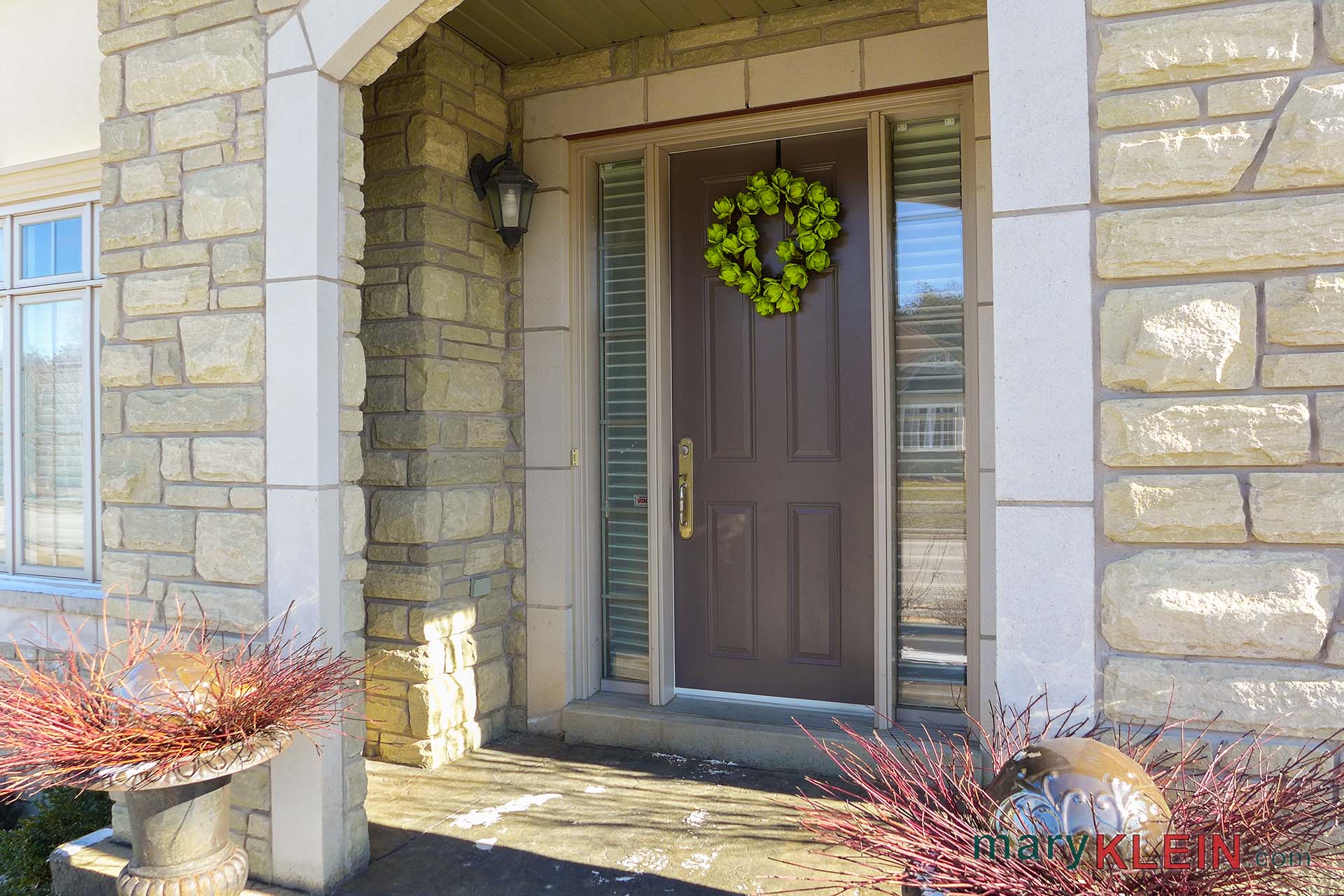 Stone Front Entry