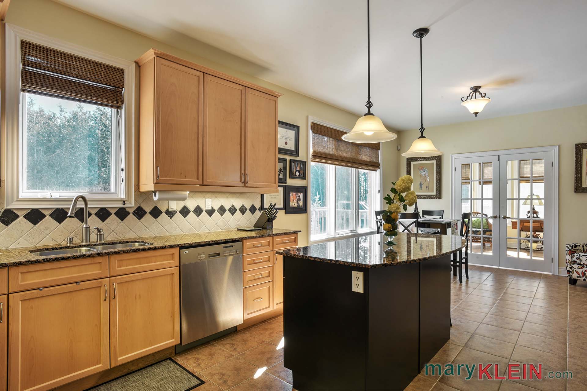 open concept kitchen 