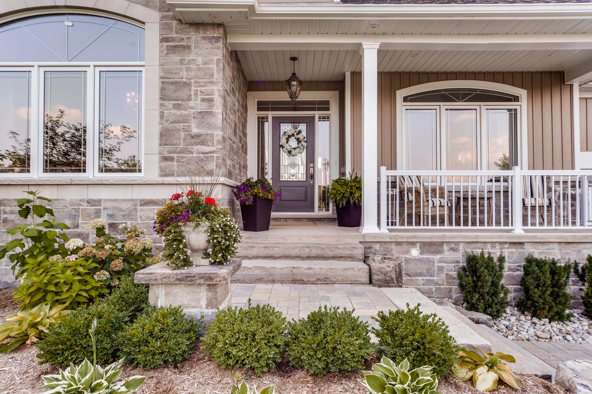 covered front porch