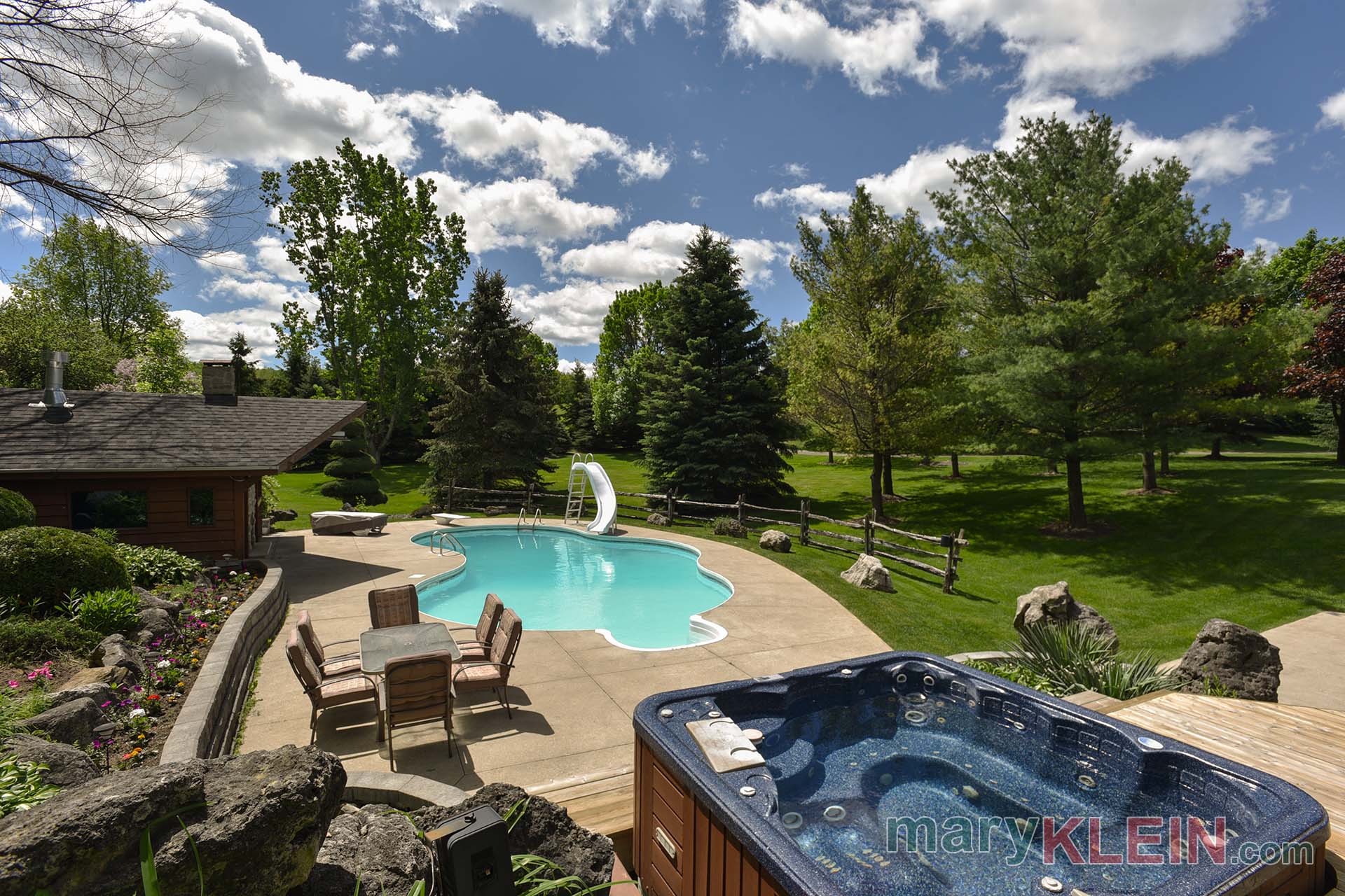 Backyard, 10 Acres, For Sale, Caledon 