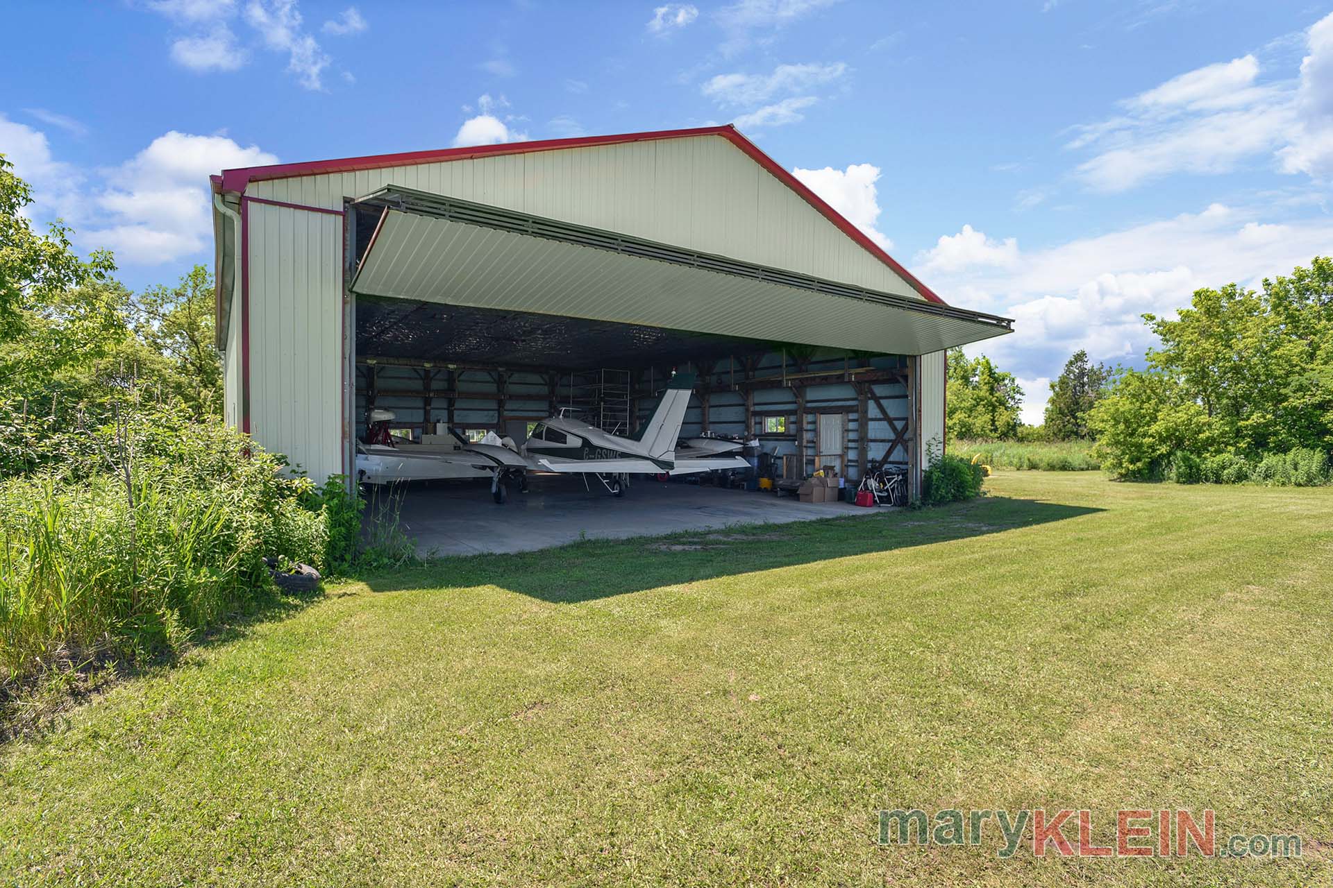 Airplane Hangar, Airstrip, For Sale, Near Orangeville, North of Toronto