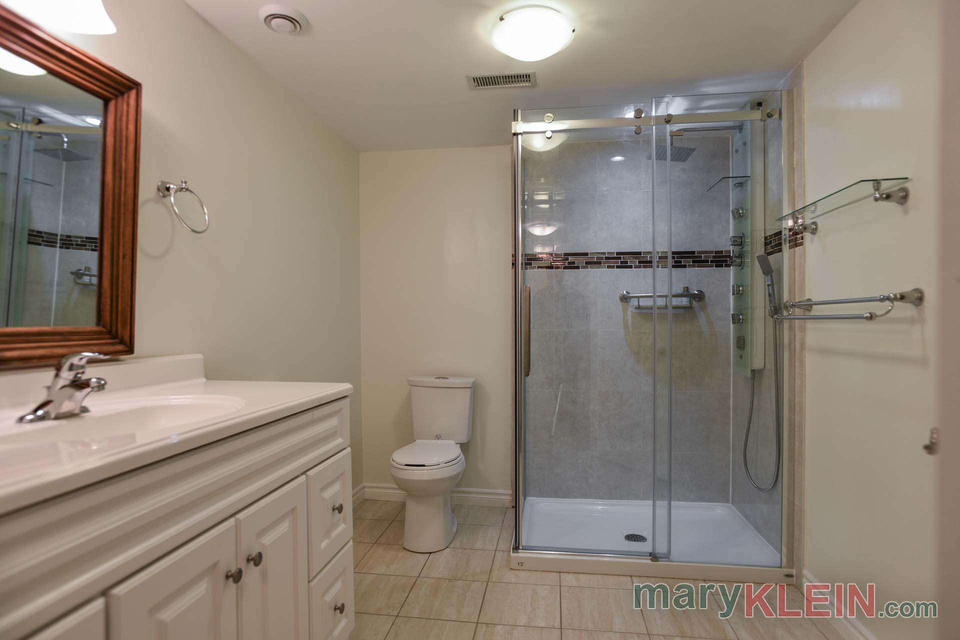 Lower Level 3 Piece Bathroom