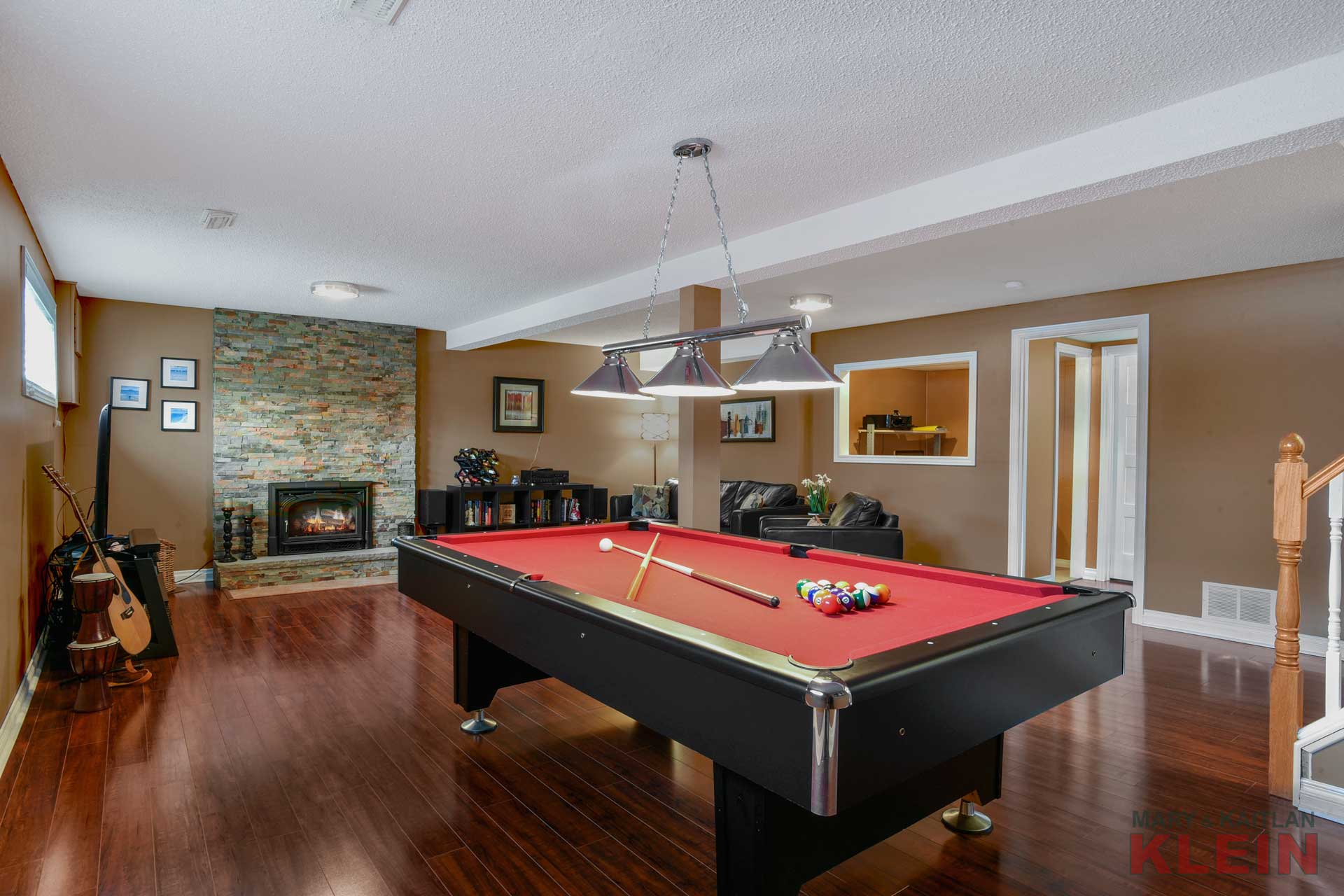 open concept, lower level, basement rec room, family room