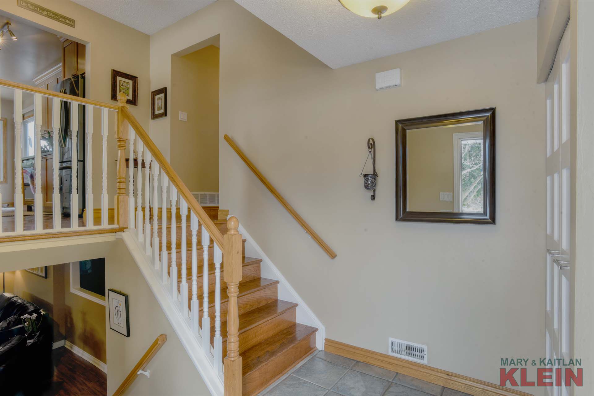 Front Entry, ceramic flooring, closet