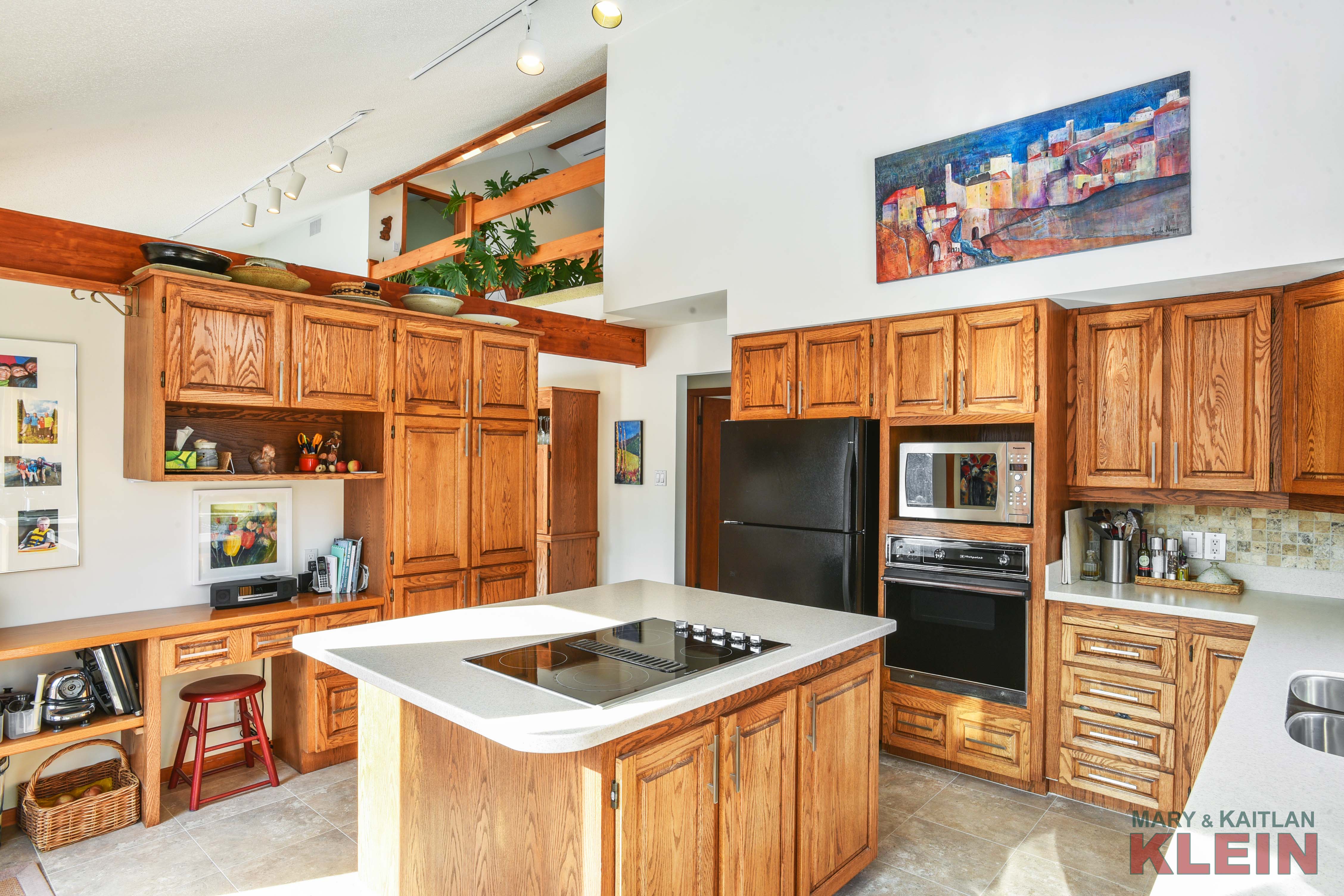 Oak Kitchen, Desk, 