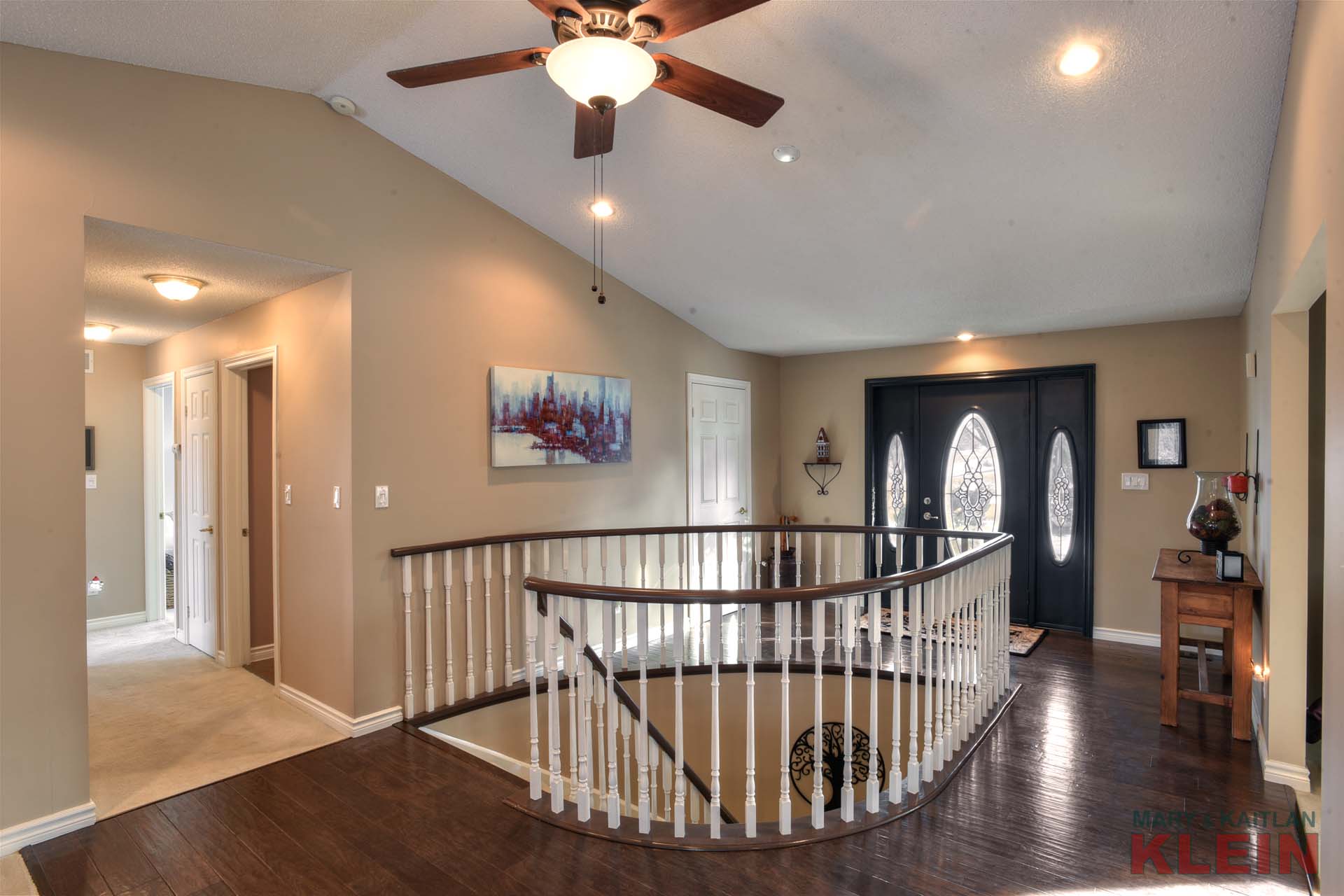 Front Foyer, Ceiling Fan, Engineered Hardwood Flooring, Closet