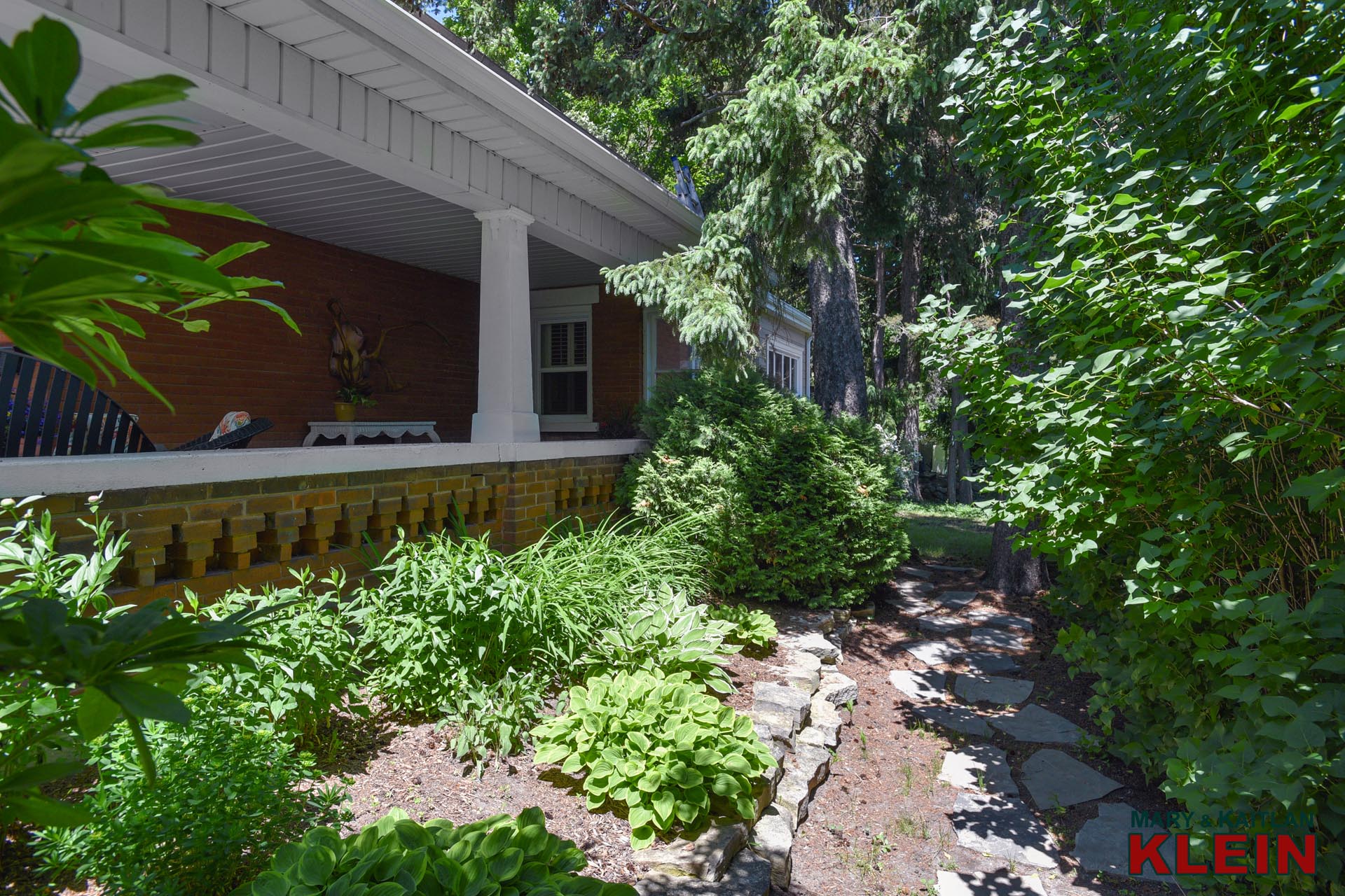 Flagstone Walkway