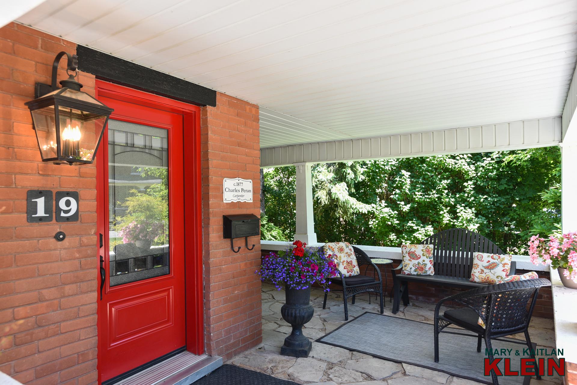 Front Door, 19 Second Ave, Red Door, 