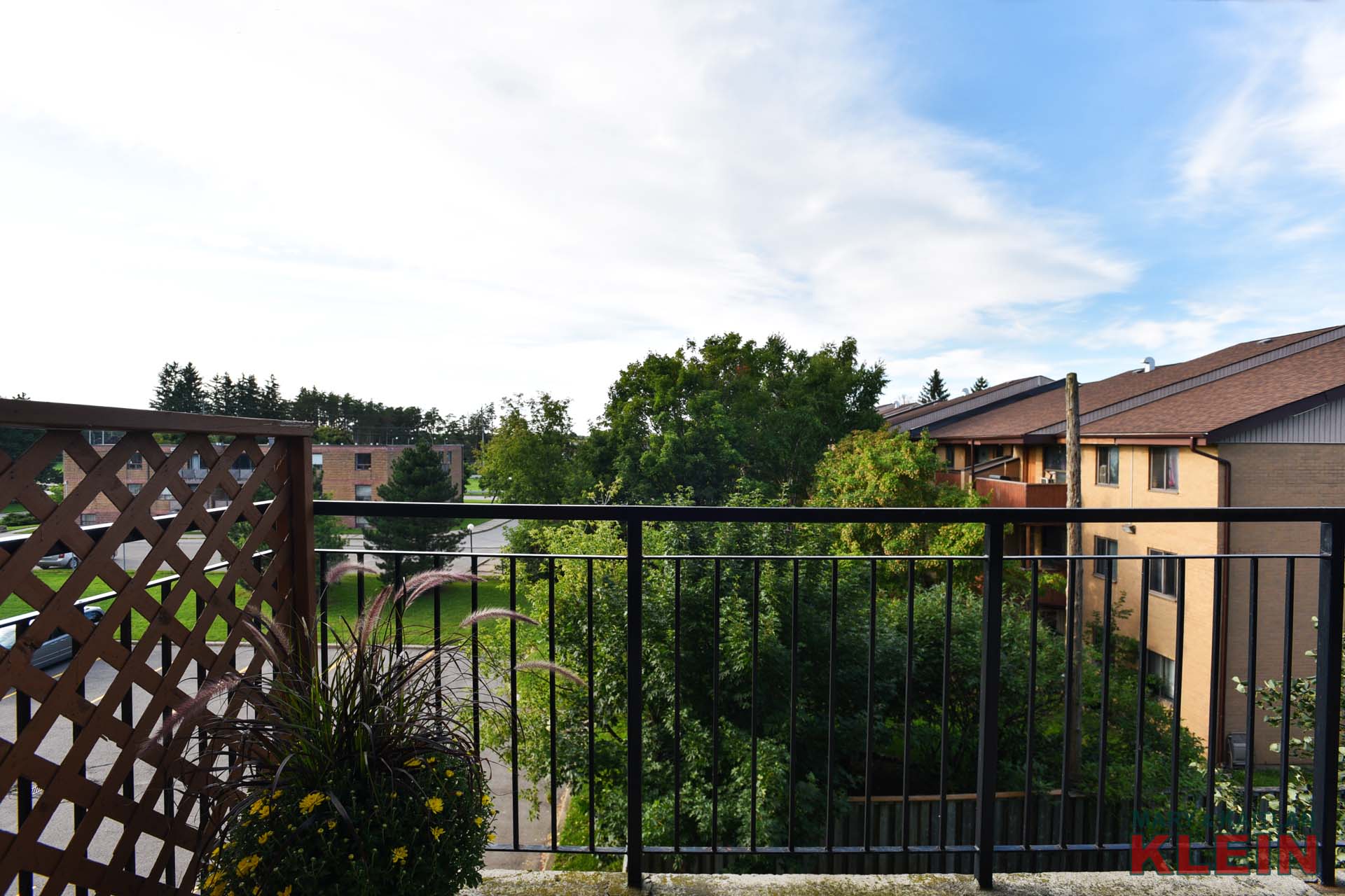 Balcony with BBQ