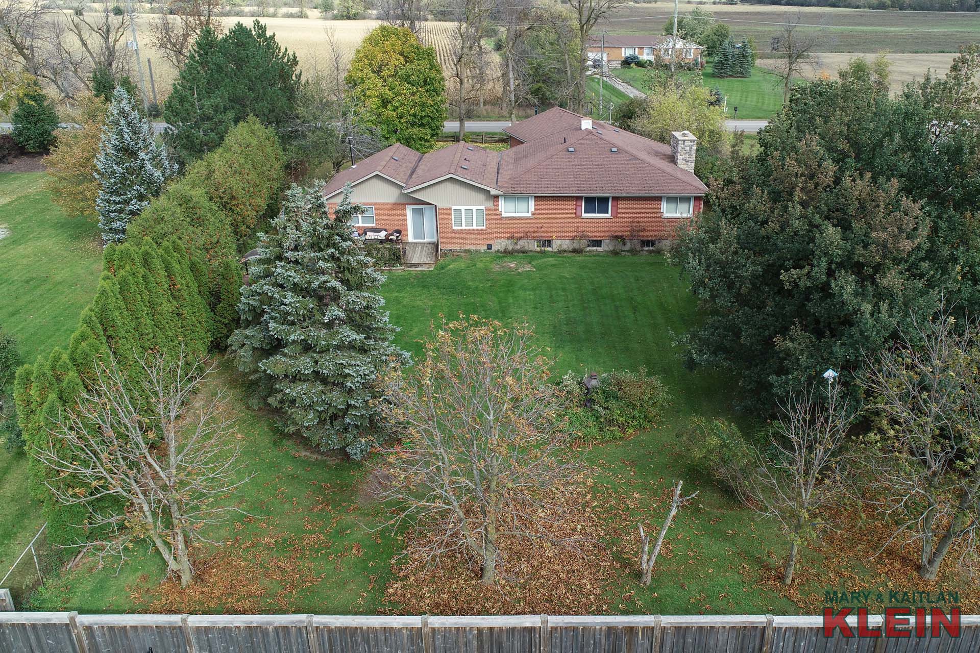 Aerial Backyard