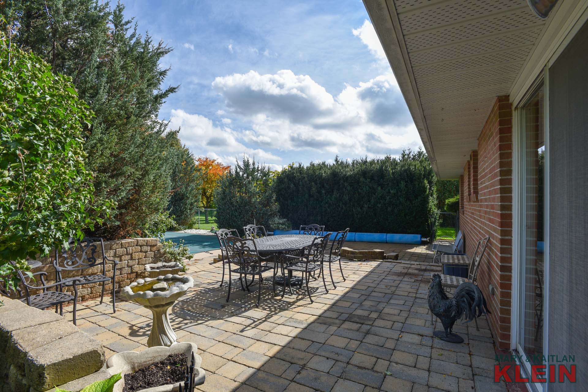 Stone Patio to Pool