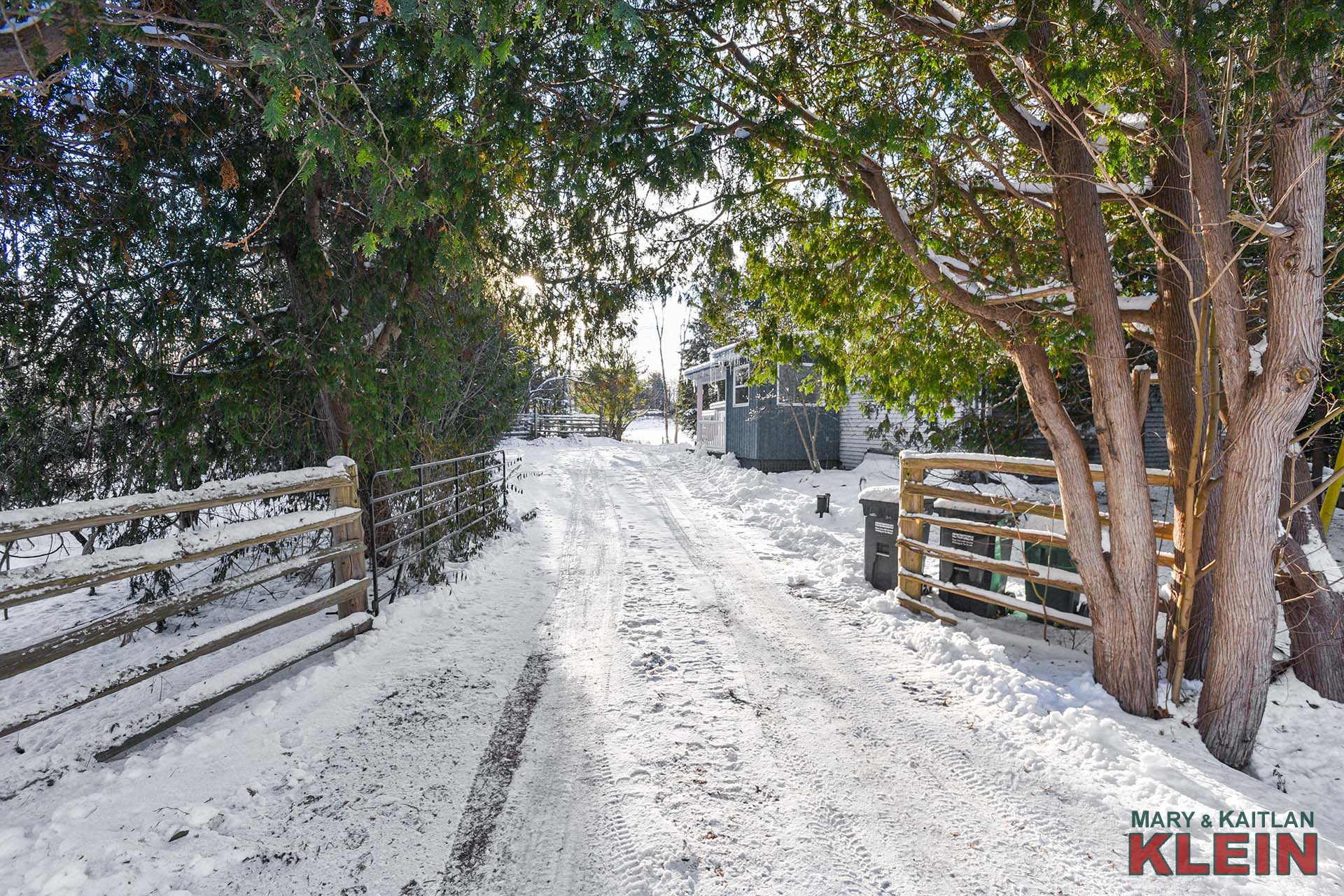 Private driveway 