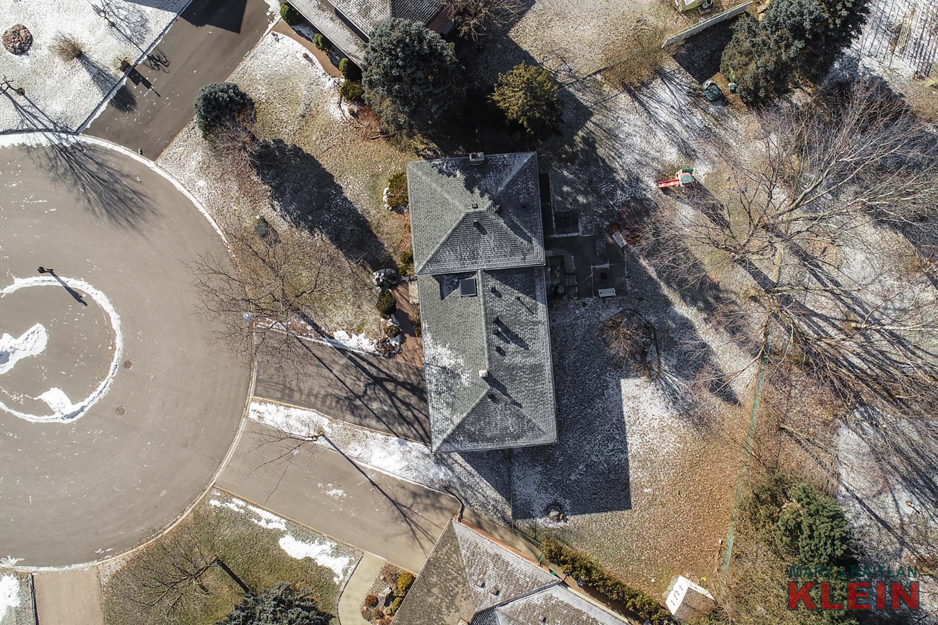 Aerial View, 12 McLeod Court, Caledon East