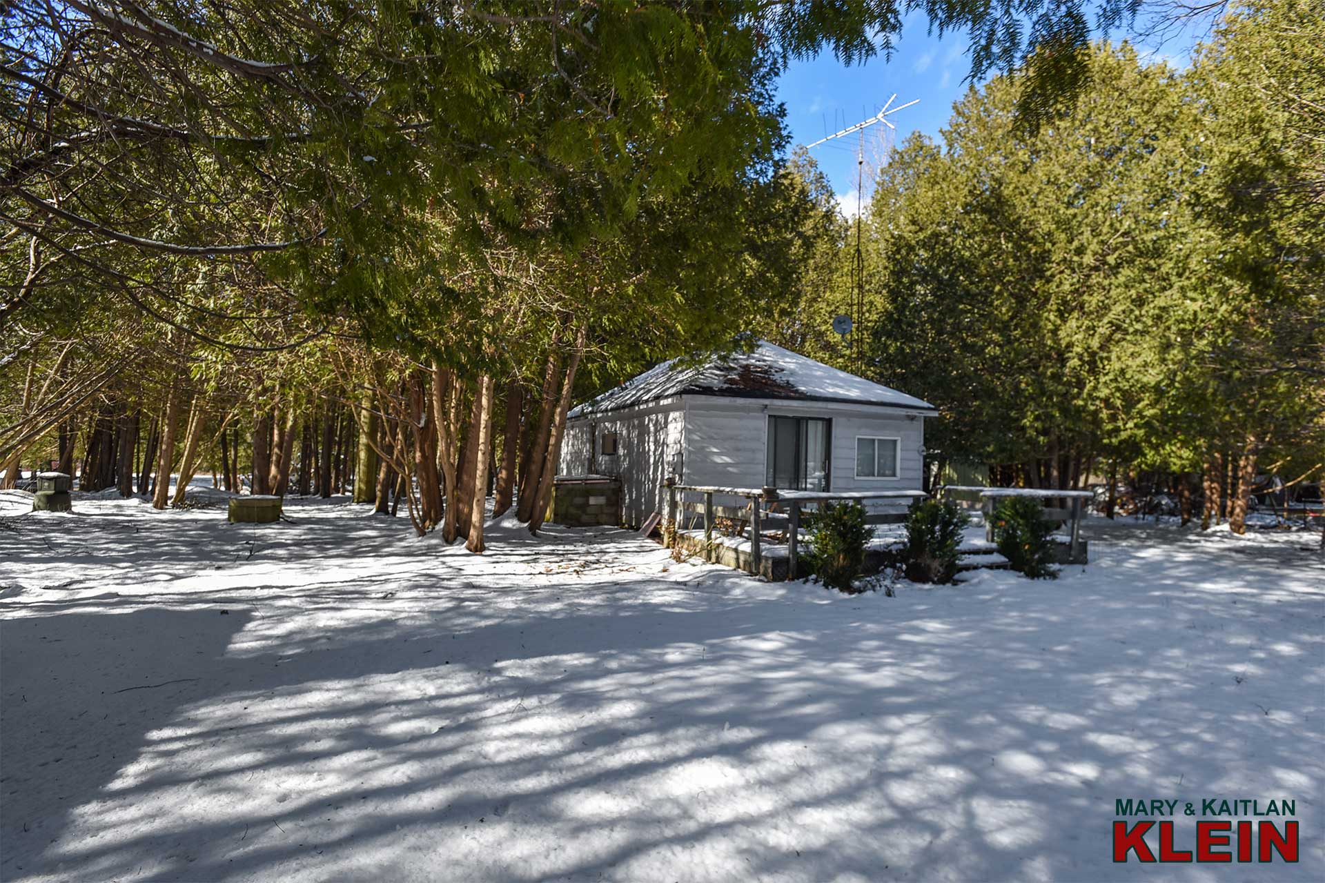 Cottage and Deck