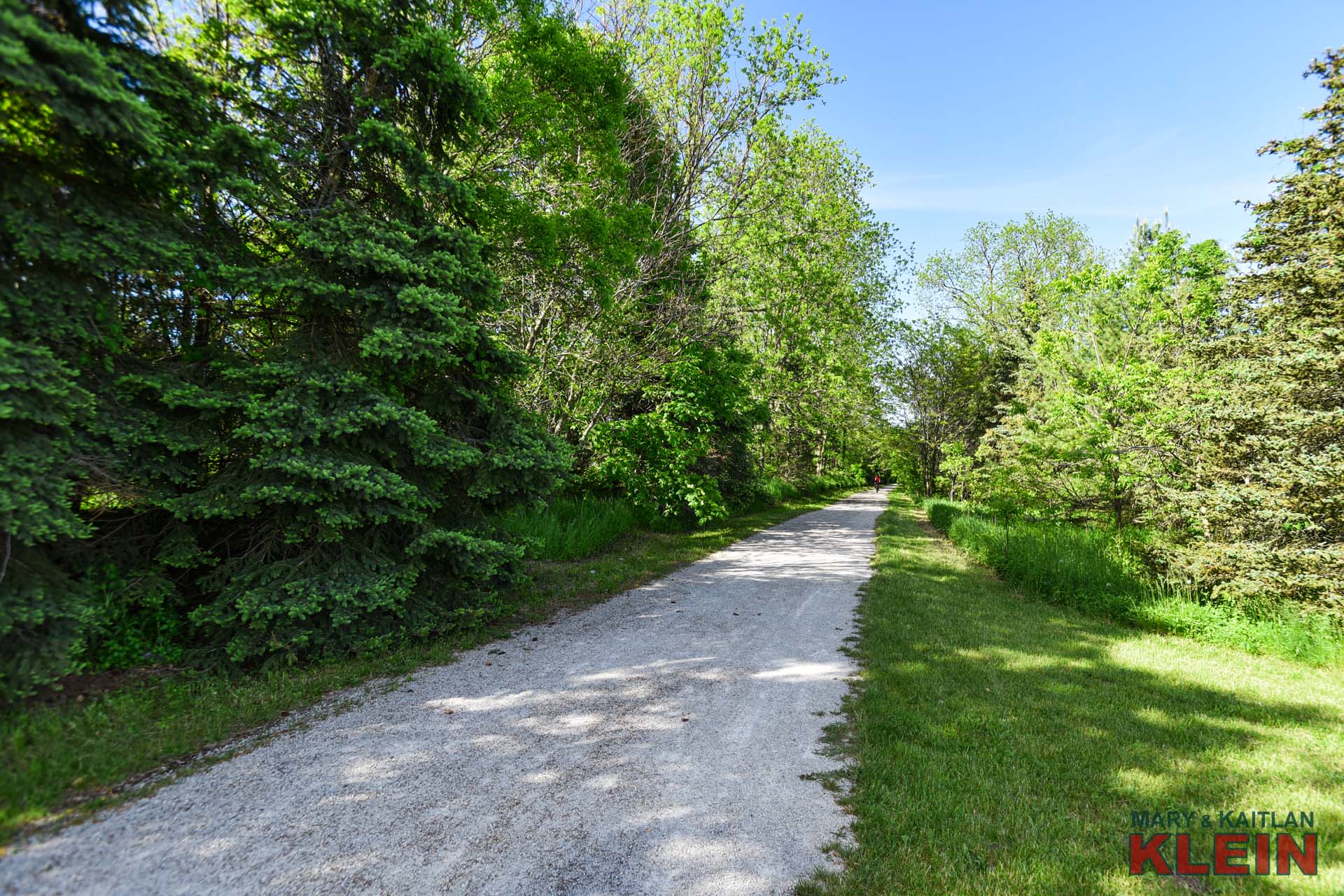 Backing to the Caledon Trailway 