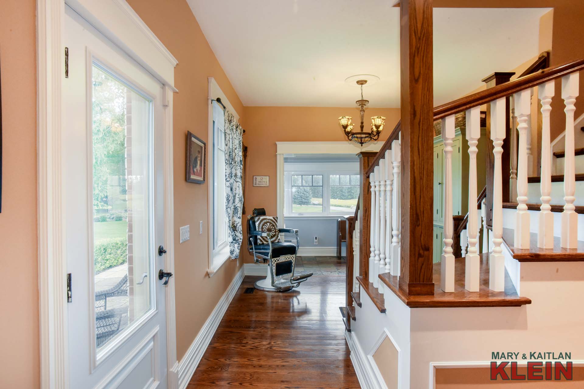 Original Front Door to the Home 