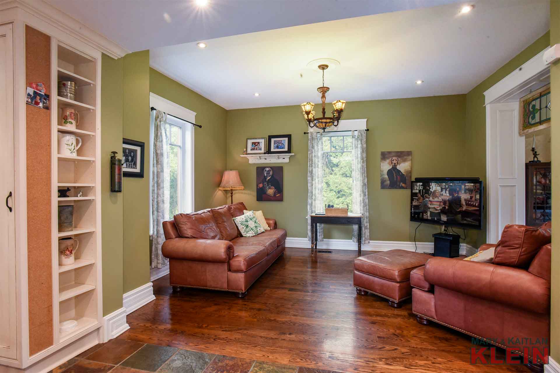 open concept living room 