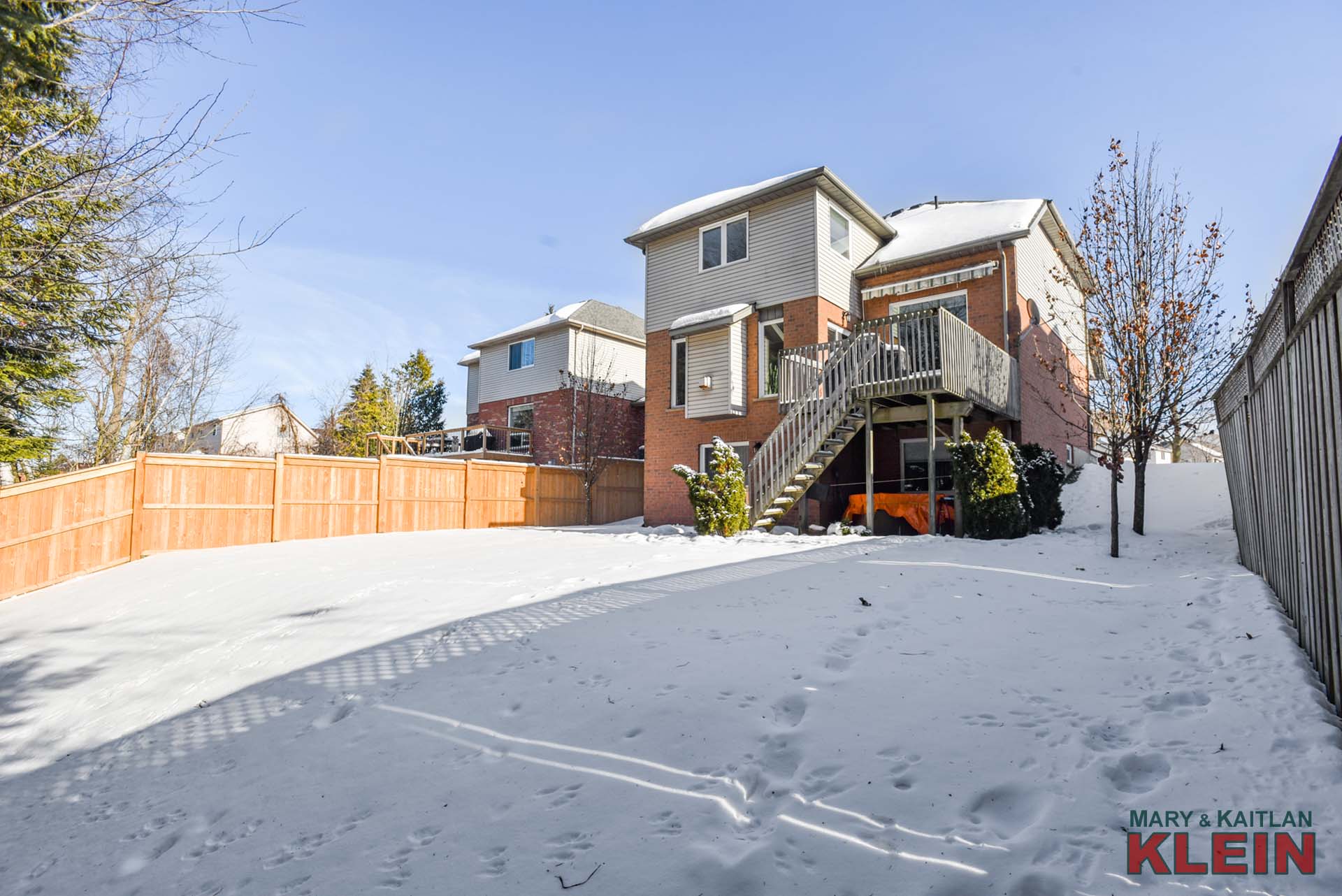 Stairs to Backyard