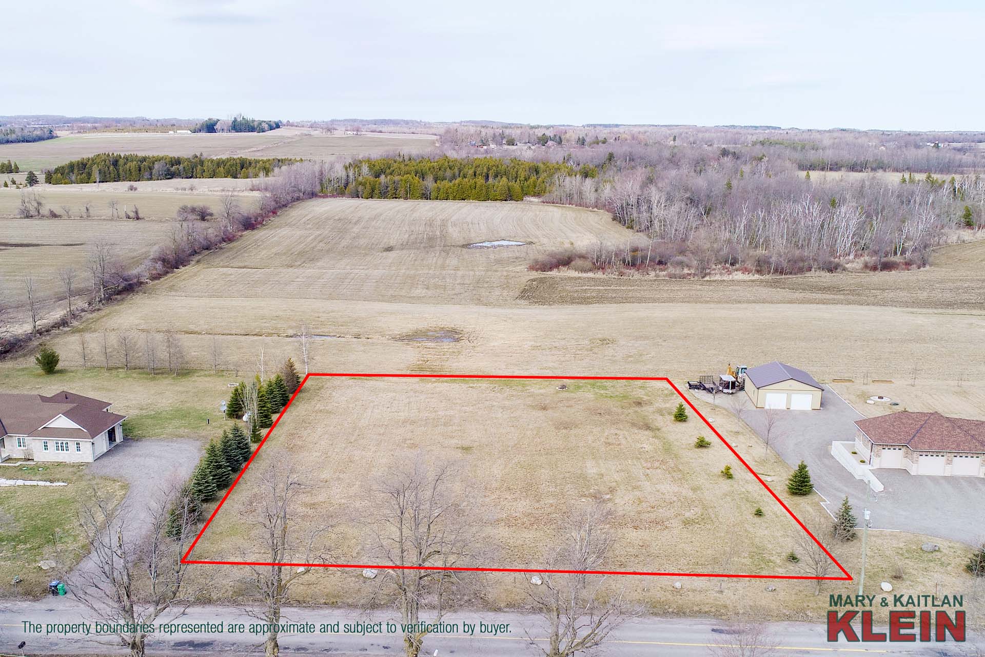 CALEDON 1.14 Acre Country Building Lot on Paved Road