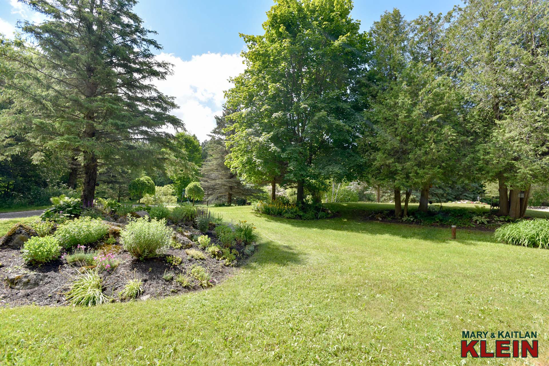 Perennial Gardens and Mature Treed Lot