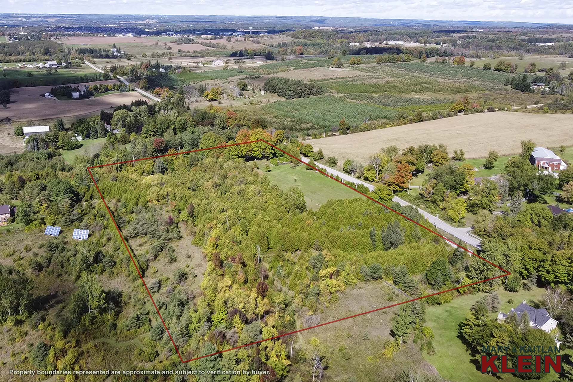 10 Acres with Mature Setting