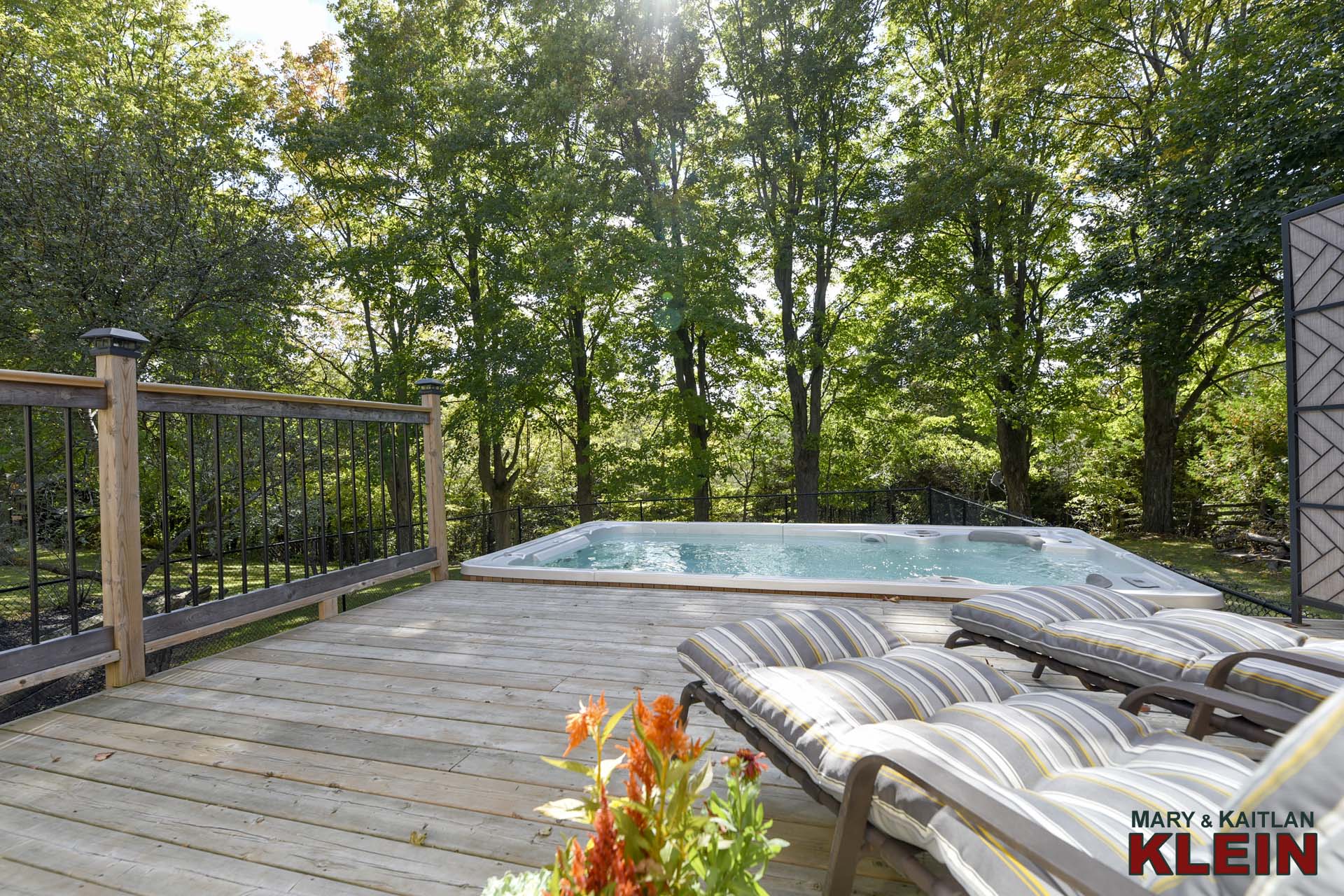 Sliding Door to Deck & Hydro Pool Swim Spa