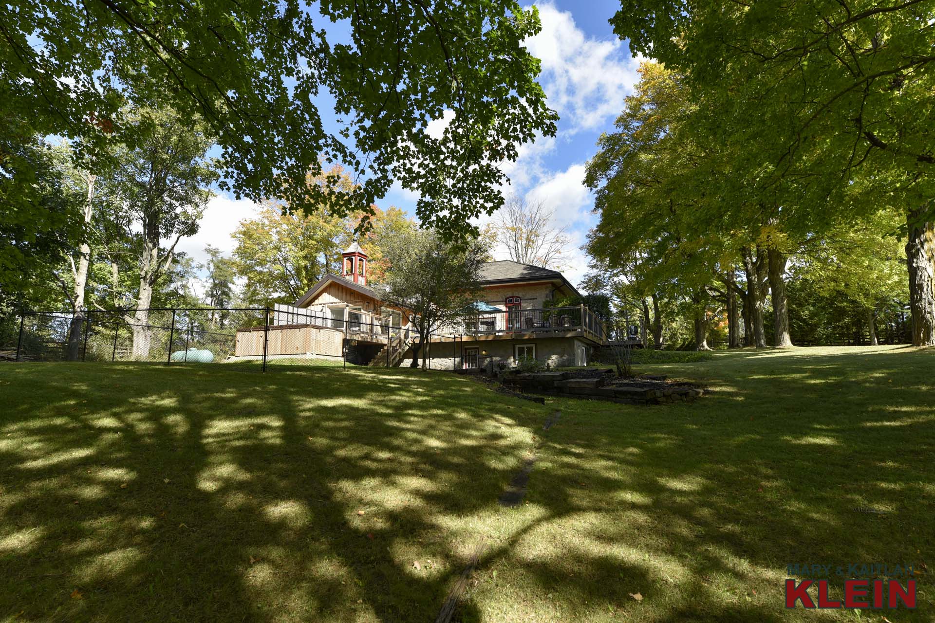 Rosehill Schoolhouse, Rear View