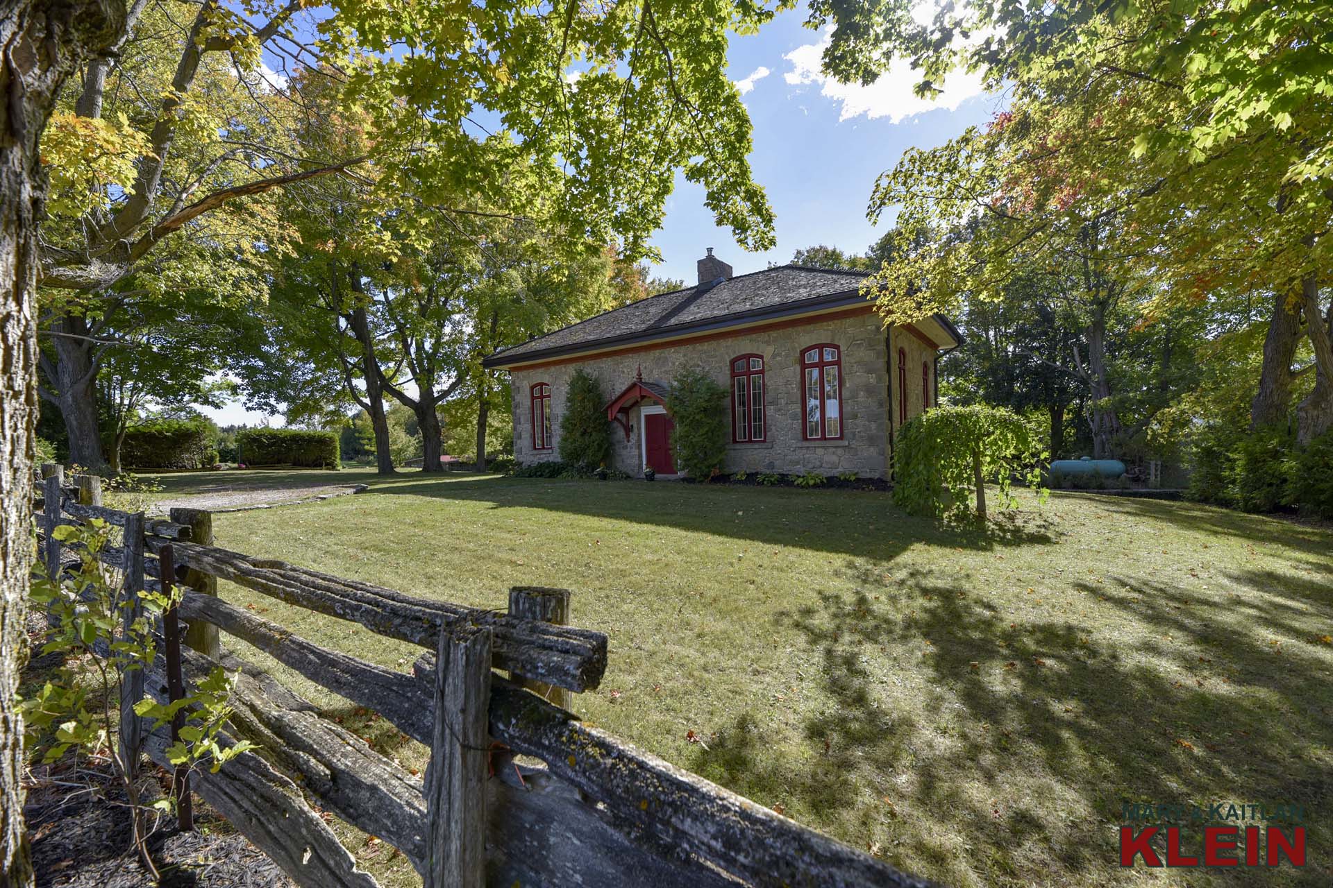 Historical Caledon Heritage Rosehill Schoolhouse Circa 1872